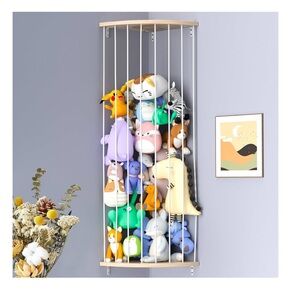 Wood Stuffed Animal Holder (EUC)